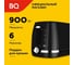 Тостер BQ T1711 черный 86192482 2
