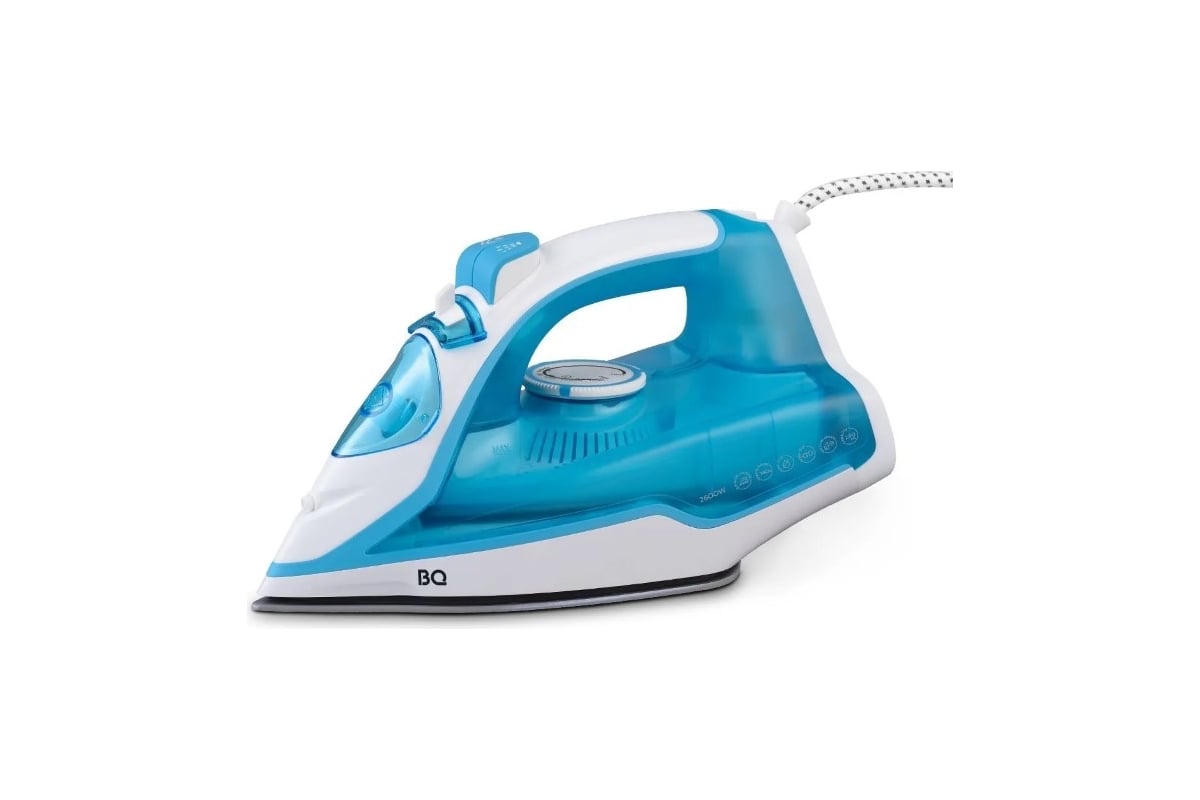 Утюг BQ SI1001 белый-синий 86196452 - выгодная цена, отзывы ...