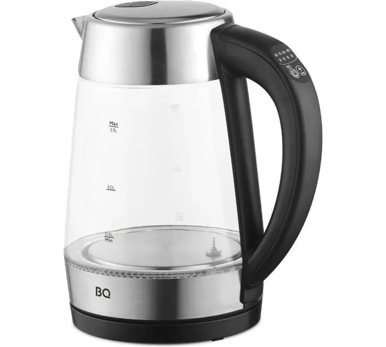 Чайник BQ KT1700G черный-сталь 86196959