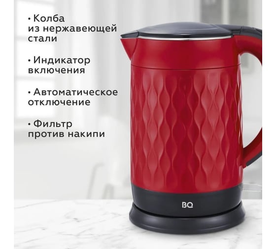 Чайник BQ KT1715P красный-черный 86199177