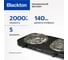 Электрическая плита Blackton Bt HP206B черный 86185656 5
