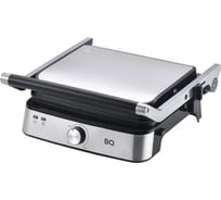 Электрический гриль BQ GR1007 металлический серый 86197834