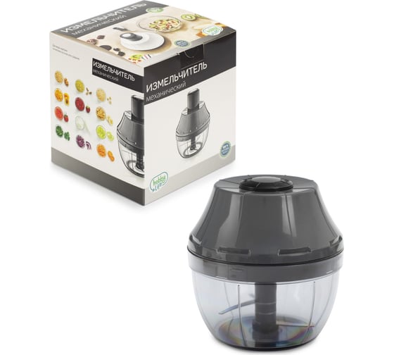Измельчитель механический HOBBY LIFE серый 13.8x15см HL021599GR