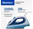 Утюг Blackton Bt SI2112 белый-синий 86197729 3