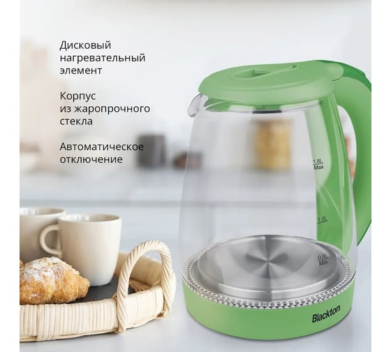 Чайник Blackton Bt KT1800G салатовый 86200748