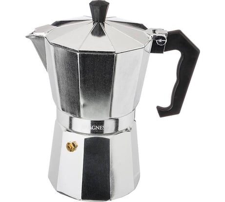 Кофеварка гейзерная Agness Монблан, 150 мл на 3 чашки 944-003