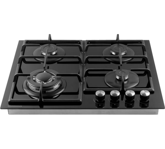 Панель варочная газовая NORMANN BHG-6450A черный BHG-6450A.BK