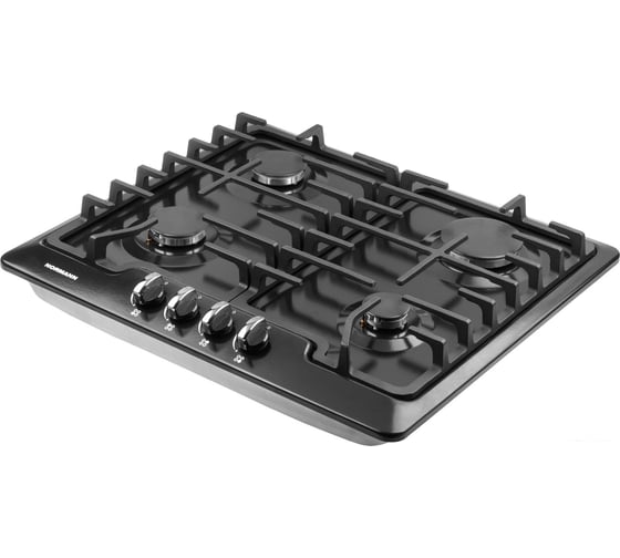 Панель варочная газовая NORMANN BHG-6410A черный BHG-6410A.BK