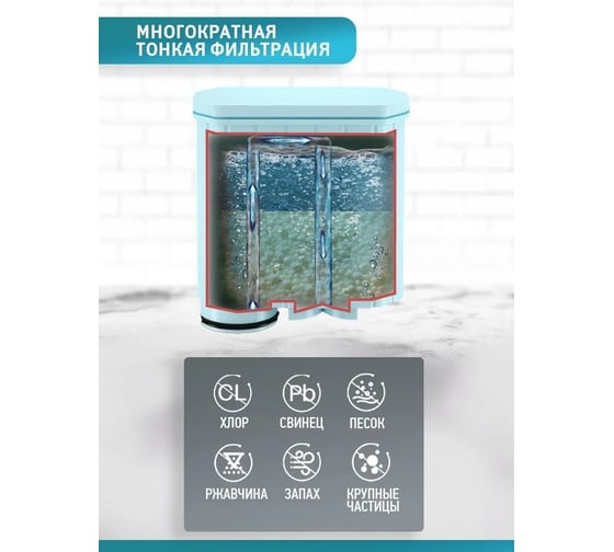 Фильтр Tatkraft для кофемашины Philips  совместимый с Philips Saeco AquaClean CA6903/10 15449
