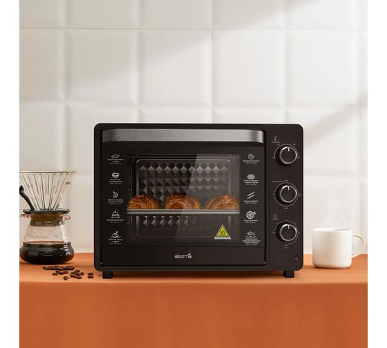 Мини-печь deerma Oven Black DEM-KZ110W
