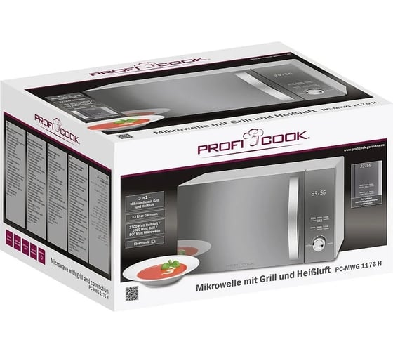 Микроволновая печь Profi Cooc PC-MWG 1176 silber