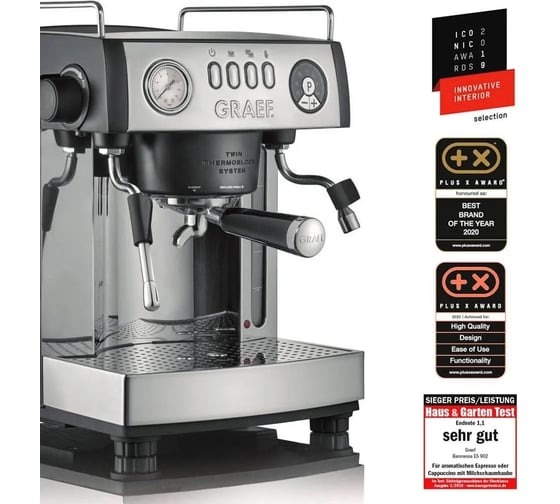 Кофемашина GRAEF Baronessa ES 902 schwarz ES902EU
