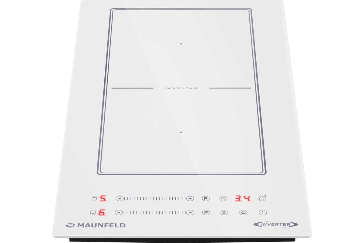 Индукционная варочная панель MAUNFELD CVI292S2BWH Inverter - выгодная ...