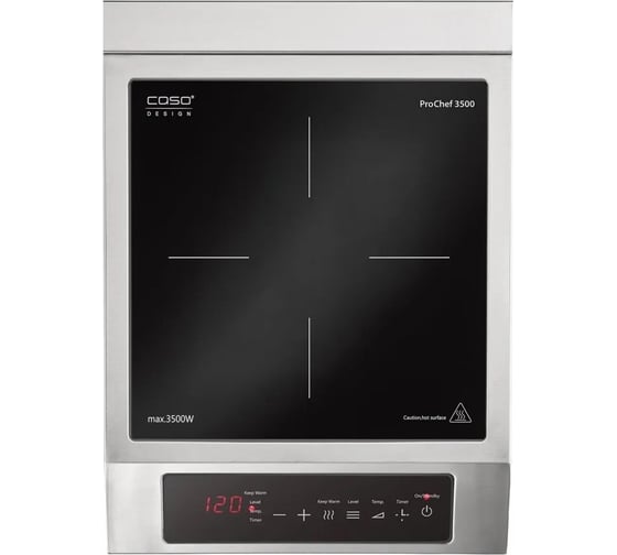 Настольная плитка CASO Pro Chef 3500
