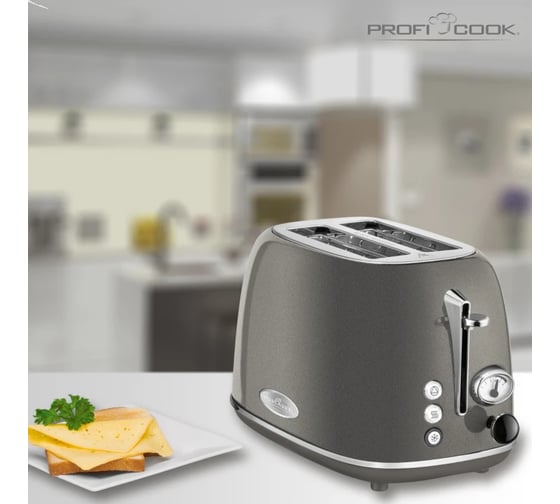 Тостер Profi Cooc PC-TA 1193 anthrazit