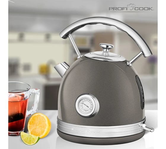 Чайник Profi Cooc PC-WKS 1192 anthrazit