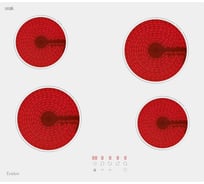 Электрическая варочная панель Evelux HEV 640 W 00000018441