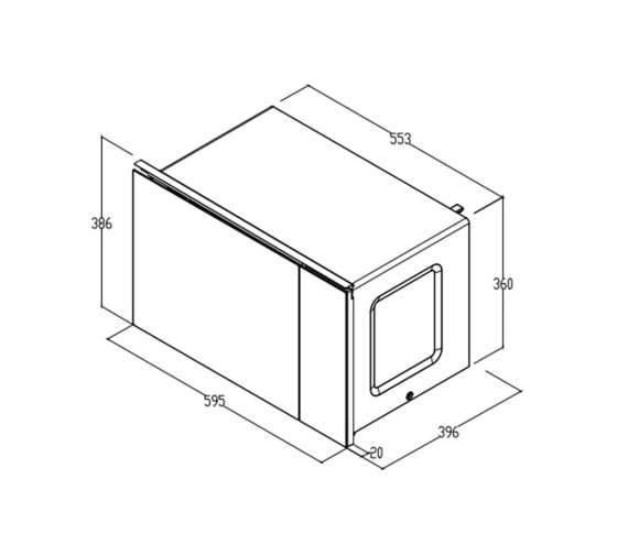 Микроволновая печь встраиваемая MAUNFELD MBMO925SGB09