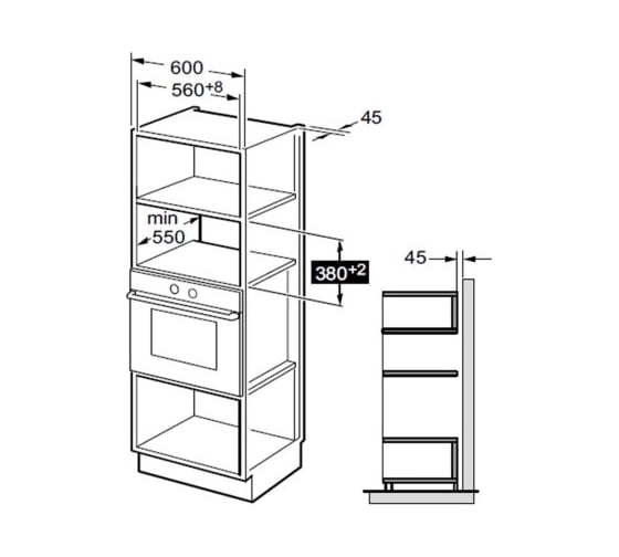 Микроволновая печь встраиваемая MAUNFELD MBMO925SGB09