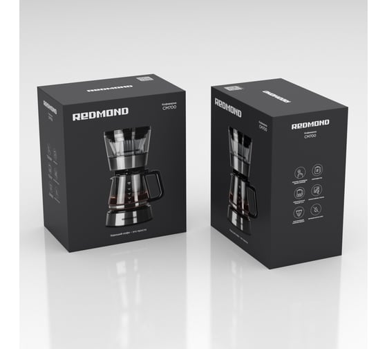 Кофеварка Redmond Черный CM700