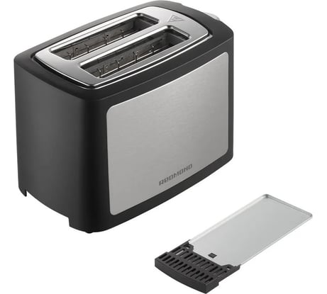 Тостер Redmond черный/хром T901