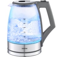 Чайник Centek CT-0014 серый, 1.8 л, 2200 Вт, LED, защита от накипи, фильтр от накипи CT-0014 Gray
