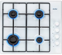 Встраиваемая газовая панель независимая SImfer H60Q40W400 H60Q40W440