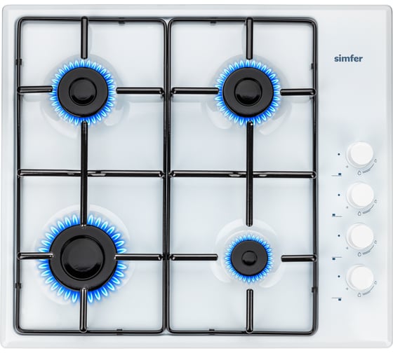 Встраиваемая газовая панель независимая SImfer H60Q40W400 H60Q40W440