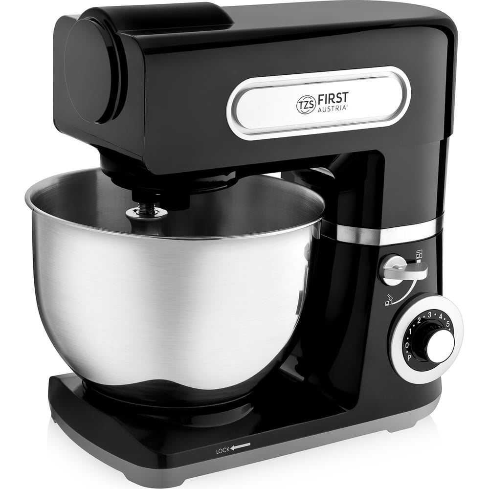 Миксер-тестомес FIRST 1500 Вт, емкость чаши 6 л, функция замешивания ...