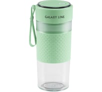 Портативный блендер Galaxy LINE мятный, мощность 45 Вт гл2161л