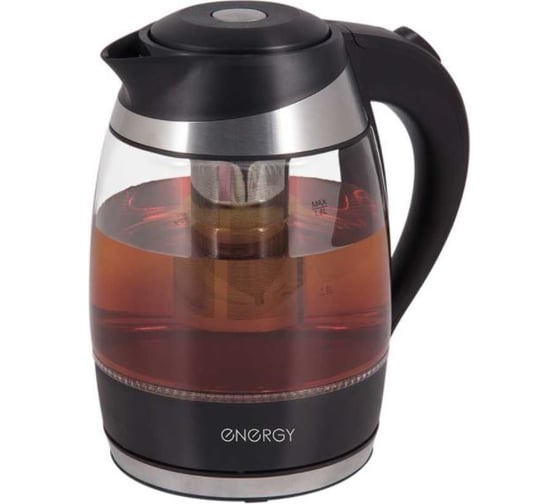 Чайник 2 в 1 Energy E-289 1.8 л, стекло, 004683