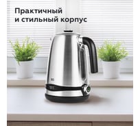 Чайник KT1724SW Сталь-Черный BQ 86189269