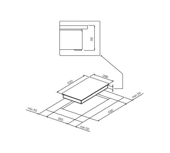 Индукционная варочная панель GRAUDE IK 30.1 C