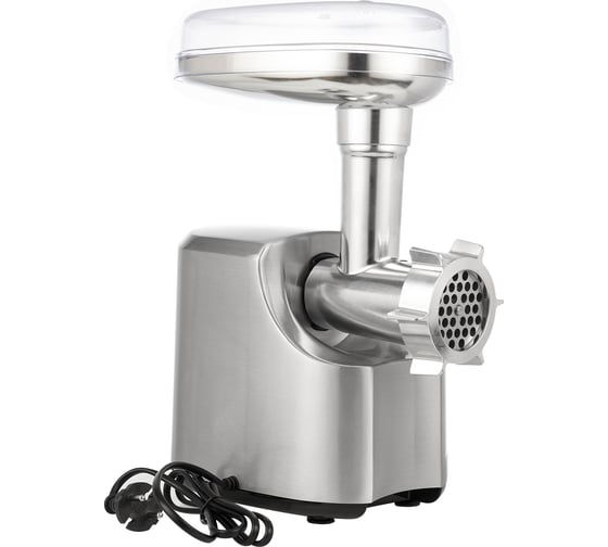 Мясорубка Centek 3000Bт, алюм. корпус, 3 диска, алюм.лоток, насадки колбас и кеббе, 3кг мин CT-1606