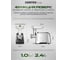 Мясорубка Centek 2200 Bт, 2,2 кг мин, реверс, стальной коннектор, 2 диска, 2 насадки CT-1604 9
