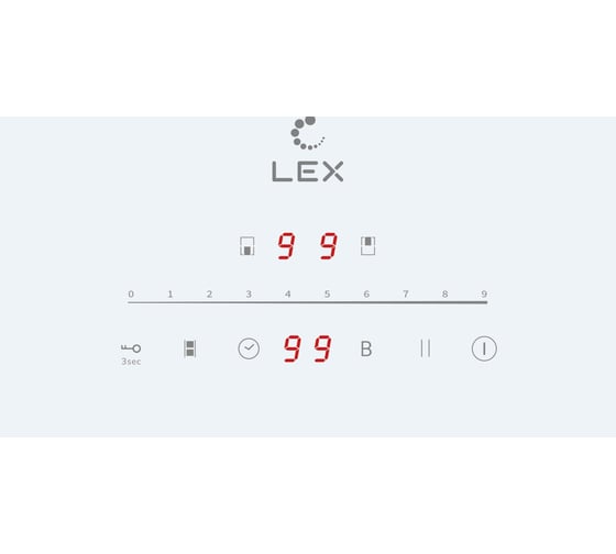 Панель индукционная LEX EVI 321A WH CHPE000030