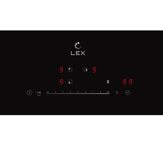 Панель индукционная LEX EVI 631A BL CHPE000037