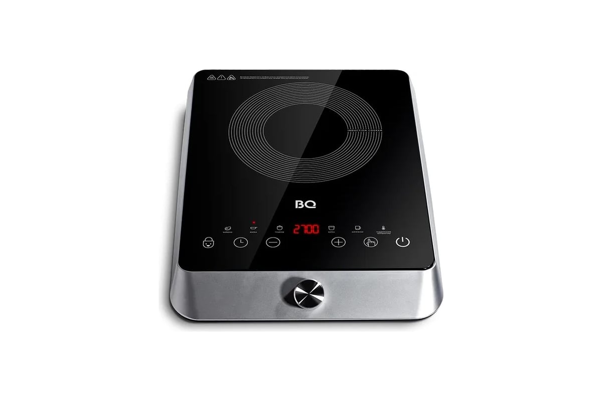 Электрическая индукционная плита BQ HP124SS серебряный 86189882 ...