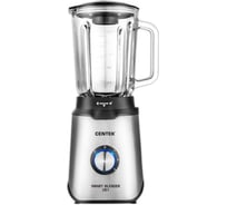 Блендер настольный Centek CT-1328 1000 Вт, 3 реж, импульс, стекл стакан -1,5л, стальн стакан -0,5л