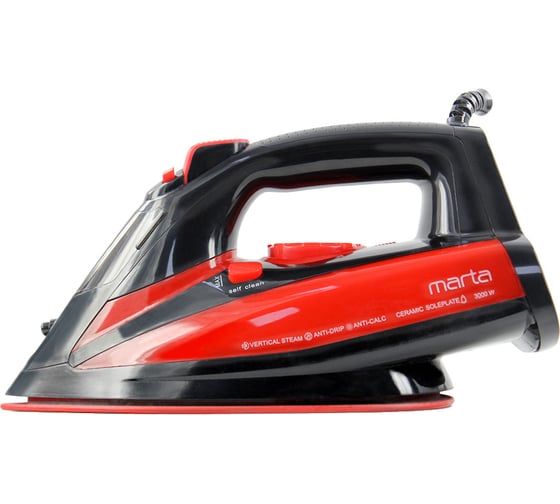 Утюг MARTA MT-IR1158A красный рубин 39682