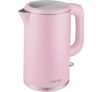 Чайник металлический MARTA MT-4556 дымчатый кварц 42016