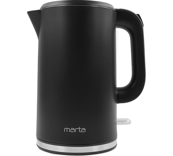 Чайник металлический MARTA MT-4556 черный жемчуг 36397