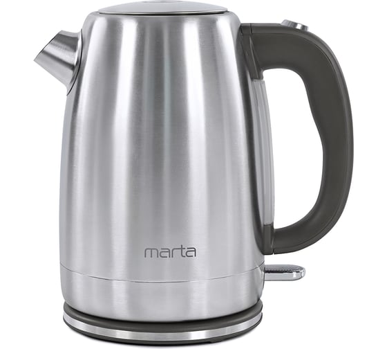 Чайник металлический MARTA MT-4559 серый жемчуг 37311