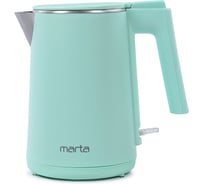 Чайник металлический MARTA MT-4591 светлая яшма 37384