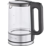 Чайник стеклянный MARTA MT-4608 серый 41968