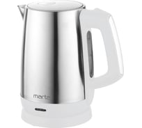 Чайник металлический MARTA MT-4629 белый 39325