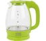 Чайник HomeStar HS-1012 1.7 л, стекло, пластик, зеленый 003943 2