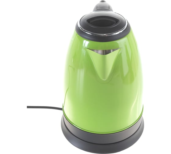 Чайник HomeStar HS-1010 1.8 л, стальной, зеленый 00 3015