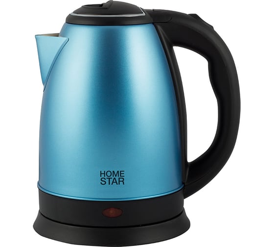 Чайник HomeStar HS-1010 1.8 л, стальной, синий 00 3631