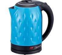 Чайник HomeStar HS-1013 2 л, стальной, голубой 003741